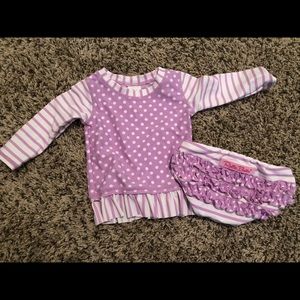Rufflebutts Swimsuit & Matching Hat